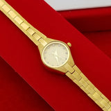 24 K Thick Alluvial Gold Plating Decorations Watches The Retro Chain Ladies Watch Gold Women Buckle Mart Lion SL2021102811-1  