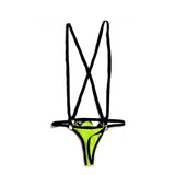  Men's Underwear Underpants Gay Bodysuit Mesh Breathable Thong Transparent Sissy Lingerie Tanga Hombre Mart Lion - Mart Lion