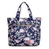 Women Shoulder Bag Large Capacity Ladies Messenger Nylon Light Handbags Floral Pattern Beach Bolsa Feminina Mart Lion 8 (30cm<Max Length<50cm) 