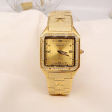Sand Gold Watch 24 Gold Diamond Inlaid Waterproof Movement Indelible Ins Style Gold Mart Lion 6306G-A01  