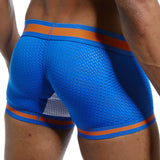 Boxer Men's Underwear Mesh Low Rise Breathable Cotton U Convex Pouch Athletic Supporters Leggings  Boxers Hombre Boxershorts Mart Lion   