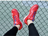 Professional Blue Badminton Shoes Men's Breathable Sport Women Sneakers Training Outdoor Tennis Mart Lion   