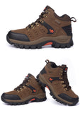 Outdoor Hiking Boots Men's Women Non Slip Lace Up Climbing Winter Sneakers Cowboy Trekking Boots Summer