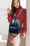 Designer Backpack Women Leather Backpack Large Capacity School Bags for Girls Large Travel Backpack Mart Lion - Mart Lion