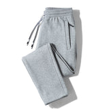 95% Cotton Men's Jogging Pants GYM Training Running Sportswear Sweatpants Streetwear Harajuku Trousers Mart Lion L Straight-Light Grey 
