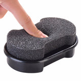 Sofa Quick Shine Shoes Brush Cleaner Leather Polishing Cleaning Liquid Wax Shining Sponge Polisher Shoe Boot 1Pc Mart Lion   