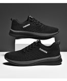 Summer Men's Running Shoes Lace Up Shoes Lightweight Breathable Walking Sneakers Tenis Feminino Zapatos Mart Lion   