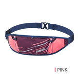 W8102 Lightweight Slim Running Waist Bag Belt Hydration Fanny Pack For Jogging Fitness Gym Hiking Mart Lion Only Pink Bag  