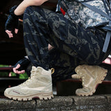 Tactical Military Combat Boots Men's US Army Hunting Trekking Camping Mountaineering Winter Work Shoes Special Force Desert Boots