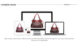 Female Bags for Women Hollow Out Ombre Handbags Floral Print Shoulder Bags Ladies Tote Bag Female Tassel Handbag Top-handle Bags Mart Lion   