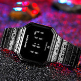  Casual Men Sports Watches Design Watches Touch Screen Digital Watch LED Display Waterproof Wristwatch Mart Lion - Mart Lion