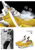 Men's Sneakers Yellow Sock Shoes Platform Casual Shoes Non-slip Sneakers Zapatillas Hombre Mart Lion   