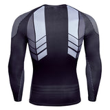  Men's Long Sleeve T-shirts Gym Clothing Sportswear Sporting Cry Fit Running Rashguard Sport Compression Mart Lion - Mart Lion
