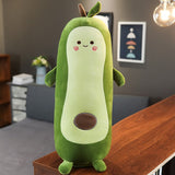 giant 80/100cm Cute Avocado Stuffed Plush Toy fat Filled Doll Cushion Pillow Child Girl Mart Lion S long pillow 