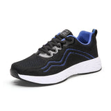 Men's Casual Shoes Breathable Outdoor Mesh Light Sneakers Casual Casual Footwear Mart Lion dark blue 38 