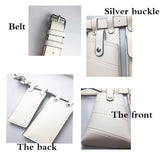 Leather Belt Bag Women  Fanny Pack Luxury Waist Packs Belt Phone Pouch Waist Bag For Girl Crossbody Bags Bum c218 Mart Lion   