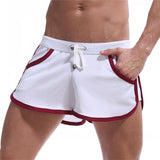 Summer Men's Shorts Casual Home Sleep Bottoms Lightweight Arrow Pants Fitness Bodybuilding Sweatshorts Quick Dry Beach Shorts Mart Lion White M China