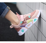 Unisex Children Casual Shoes Comfortable Sneakers For Boy Breathable Fashion Outdoor Pink Girl&#39;s Shoes Tenis Infantil Size 27-38  MartLion