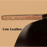 Cow Genuine Leather Belt for Men's Metal Pin Buckle Jeans Belt Cowskin Casual Belts Belt Cowboy Waistband Mart Lion   