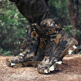0 Military Tactical Men's Boots Camouflage Autumn Winter Leather Waterproof Desert Combat Ankle Boots Army Work Safety Shoes Mart Lion - Mart Lion