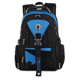 Waterproof Oxford Swiss Backpack Men 17 Inch Laptop backpacks Travel Rucksack Female Vintage School Bags Casual bagpack mochila Mart Lion blue 17inch 
