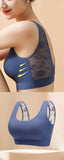  Sports Bra Seamless Bralette U Back Top Wirefree Underwear Lace Push Up Brassiere Female Removable Padded Sleepwears Mart Lion - Mart Lion