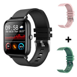 Smart Watch Men's Women Heart Rate Fitness Tracker Bracelet Watch Bluetooth Call Waterproof Sport Smartwatch For Android IOS Mart Lion add extra 2 straps  
