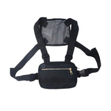 Chest Rig Men's Bag Casual Function Outdoor Style Chest Bag Small Tactical Vest Bags Streetwear For Male Waist Bags Kanye Mart Lion Black 2 chest bag  
