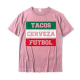 Mexico Soccer Football Mexican Shirt T-Shirt Tops Tees Classic Cotton Cool Party Men's Mart Lion Pink XS 