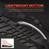 Lightweight Safety Protection Shoes Anti-Smashing Breathable Steel-Toe Shoes Men Work Boots Are Indestructible Mart Lion   