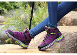 Top Hiking Shoes Women Winter Outdoor Trekking Climbing Shoes Ladies Sneakers Sport mountaineering shoes Mart Lion   