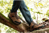 Couple Outdoor Desert Climbing Boots Men's Women Mountain Shoes Classic Trekking Footwear Tactical Mart Lion   