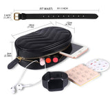  Waist Pack For Women Fanny Pack Designer Belt Bags Chest Bag Girls Cute Easy Phone Pocket PU Leather  Bumbag Mart Lion - Mart Lion