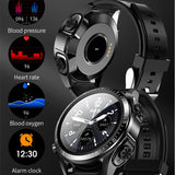 Smart Watch JM03 Bluetooth Headset Earphone TWS Two in One  HIFI Stereo Wireless Sports Tracke Music Play Smartwatch Mart Lion   