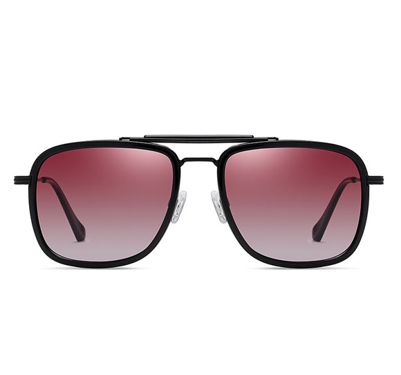  Classic Vintage Square HUCK Style TR90 Polarized Sunglasses With Hood Brand Design Oculos De Sol 3366 Mart Lion - Mart Lion