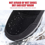 Winter Shoes Men Super Warming Plush Snow Boots Side Zipper Outdoor Casual Short Resistance Men's Hiking Mart Lion   