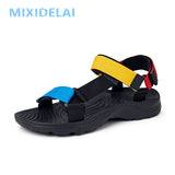 Men's Sandals Non-slip Summer Flip Flops Outdoor Beach Slippers Casual Shoes  Water Shoes Mart Lion   