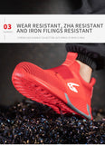 Casual Sports Lightweight Breathable Safety Shoes Men's Work Women Protection Boots