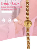  Explosions Mini Gold Watch Retro Net Fine Chain Exquisite Medieval Women's Small Gold Stop Mart Lion - Mart Lion
