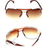 Big Frame Classic Sunglasses Men's Driving Women Brand Designer Vintage UV400 Driving Oculos De Sol Mart Lion Tea  