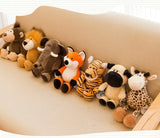 Stuffed Plush Animals Toys Soft Dolls Rabbit Dog Bear Wolf Model Children Kawaii Baby Kids Hobbie Toys Mart Lion   