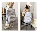 Travel Backpack Large Diaper Dry and Wet Pocket Shoes Compartment USB Charging Bottle Insulation Mother and Baby Bag Mart Lion   