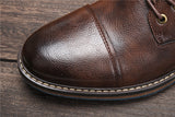 Men's Boots Comfortable Ankle Leather Mart Lion   