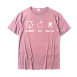 Women's Cute Real Estate Gift For Women Dog Mom Wife Realtor Company Summer Cotton Top T-shirts Summer Mart Lion Pink XS 