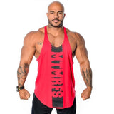 Men's Casual Loose Fitness Workout Tank Tops Summer Open side Sleeveless Active Muscle Shirts Vest movement Undershirts Mart Lion Red M China