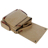 Men's Canvas Shoulder Bags Travel Crossbody Messenger Briefcase Handbag Tote Mart Lion   