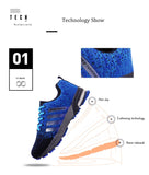  Men's Running Shoes Breathable Outdoor Sports Lightweight Sneakers Women Athletic Training Footwear Mart Lion - Mart Lion