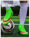  Men's Soccer Cleats Football Shoes TF/FG Outdoor Soccer Taring Boots Men's Women Soccer Shoes Futsal Shoes chuteira campo Mart Lion - Mart Lion