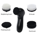  2 Speeds Adjustable Portable Automatic Electric uses  Brush Shine Polisher Shoes Cleaning Brush Kit for Leather Bags Mart Lion - Mart Lion