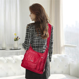 Genuine Leather Handbags Multifunction Casual Tote Bag Bagpack Mochilasr Women Shoulder Ladies bags Mart Lion   
